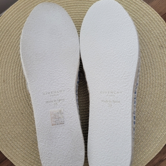Givenchy Textured Jacquard Espadrille 39 9 NEW - Picture 8 of 10